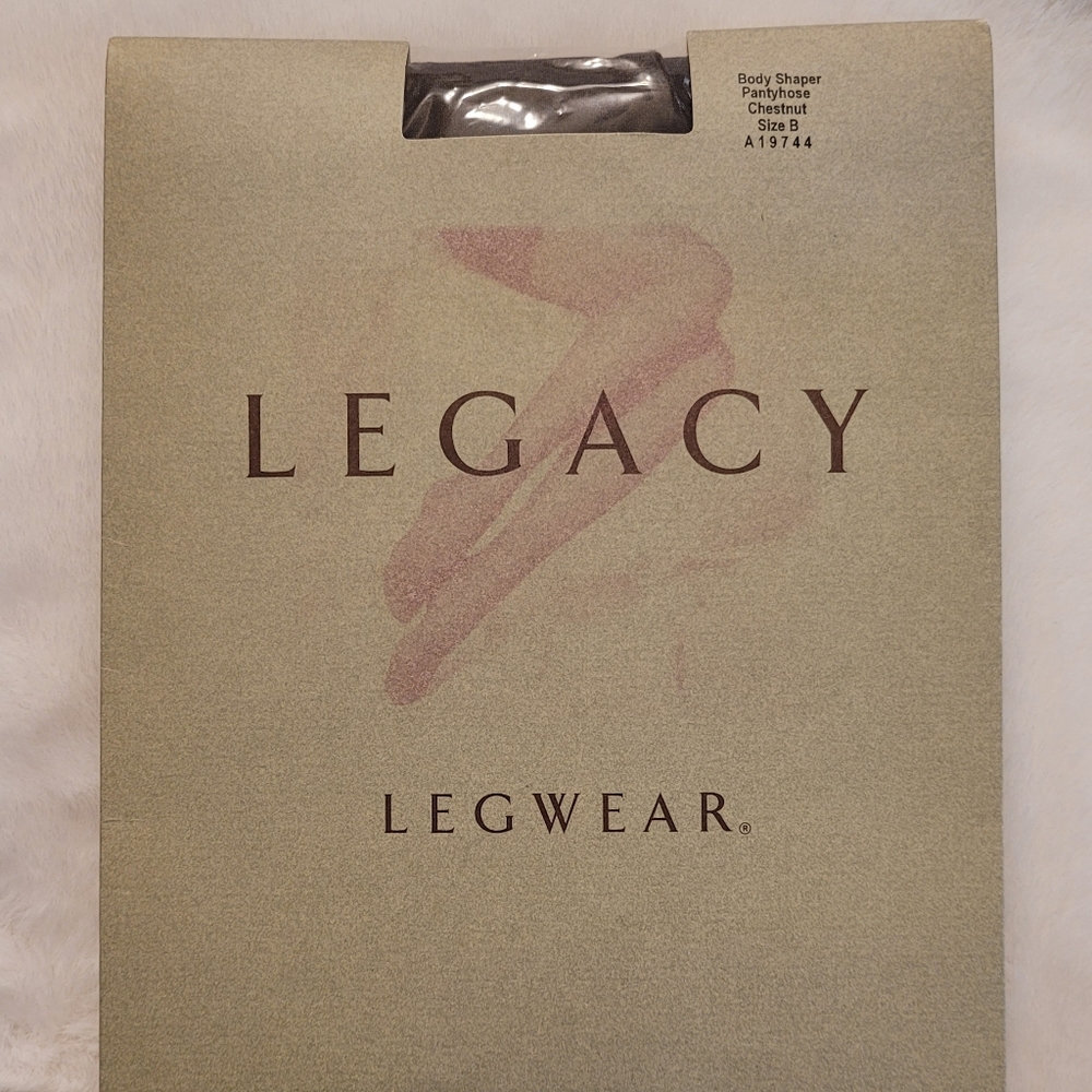 Legacy Legwear Body Shaper Pantyhose Size B Color Chestnut New In Box